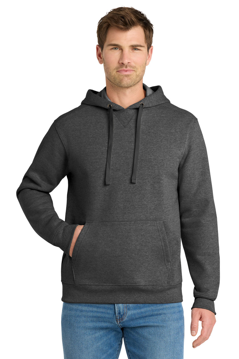 Volunteer Knitwear Chore Fleece Pullover Hoodie - Charcoal Heather