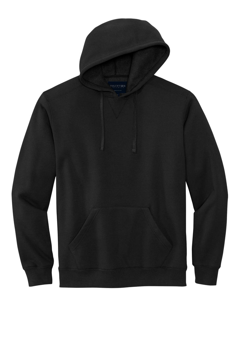 Volunteer Knitwear Chore Fleece Pullover Hoodie - Deep Black