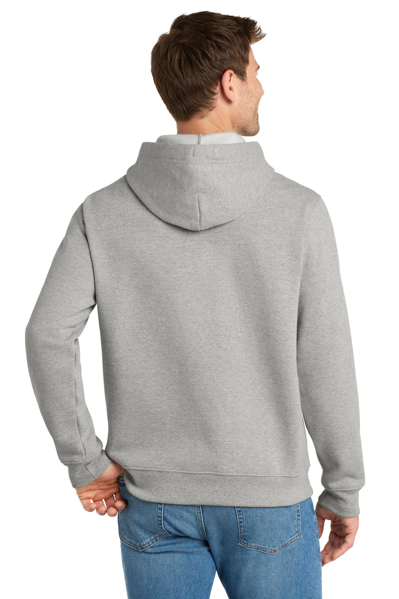 Volunteer Knitwear Chore Fleece Pullover Hoodie - Heather Grey