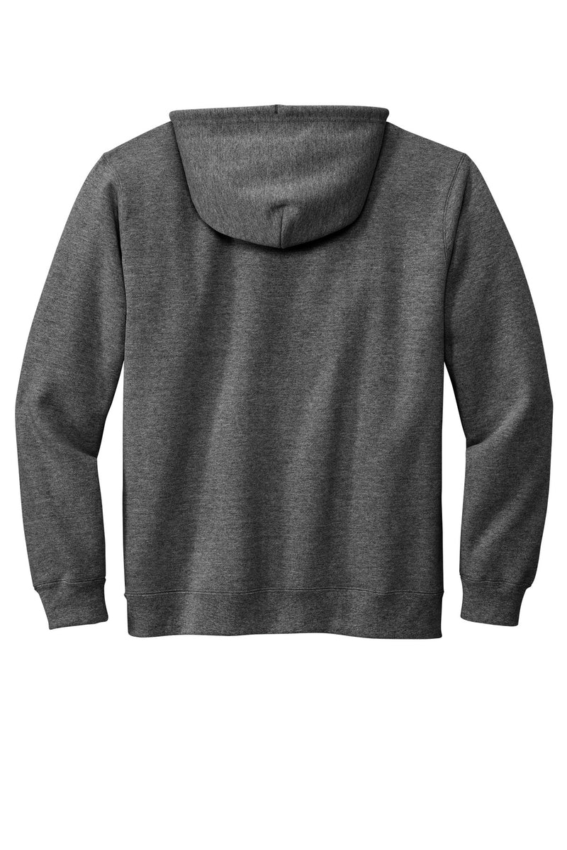Volunteer Knitwear Chore Fleece Full-Zip Hoodie - Charcoal Heather