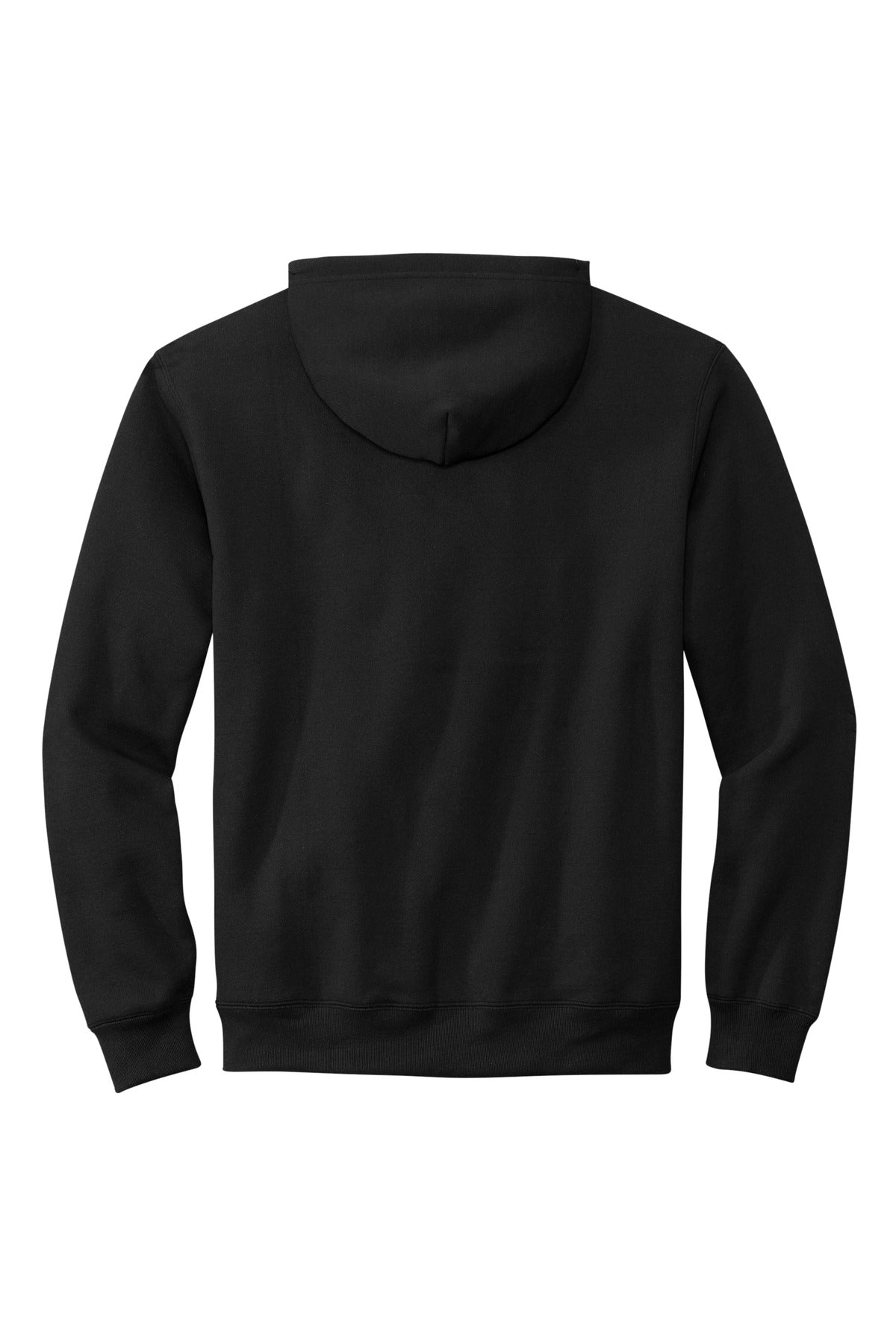Volunteer Knitwear Chore Fleece Full-Zip Hoodie - Deep Black
