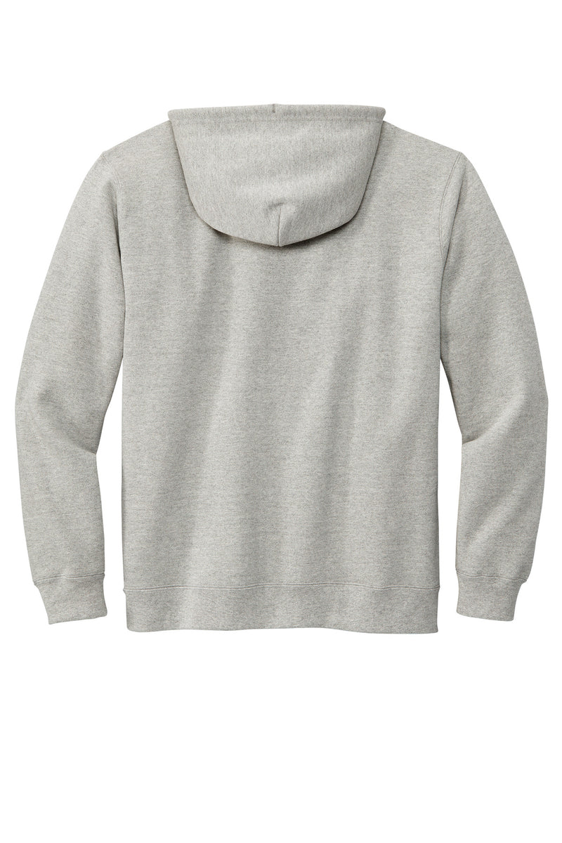 Volunteer Knitwear Chore Fleece Full-Zip Hoodie - Heather Grey
