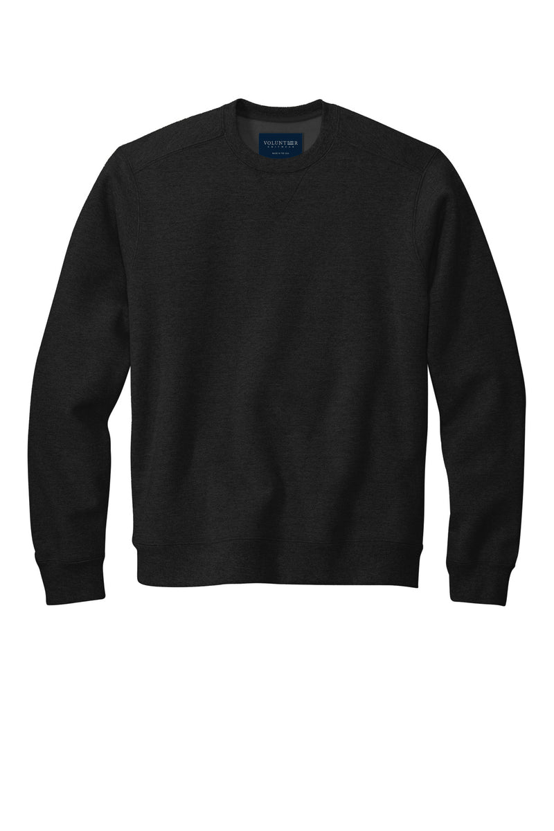 Volunteer Knitwear Chore Fleece Crewneck - Deep Black