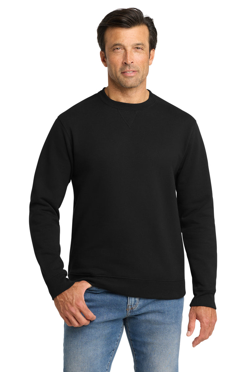 Volunteer Knitwear Chore Fleece Crewneck - Deep Black