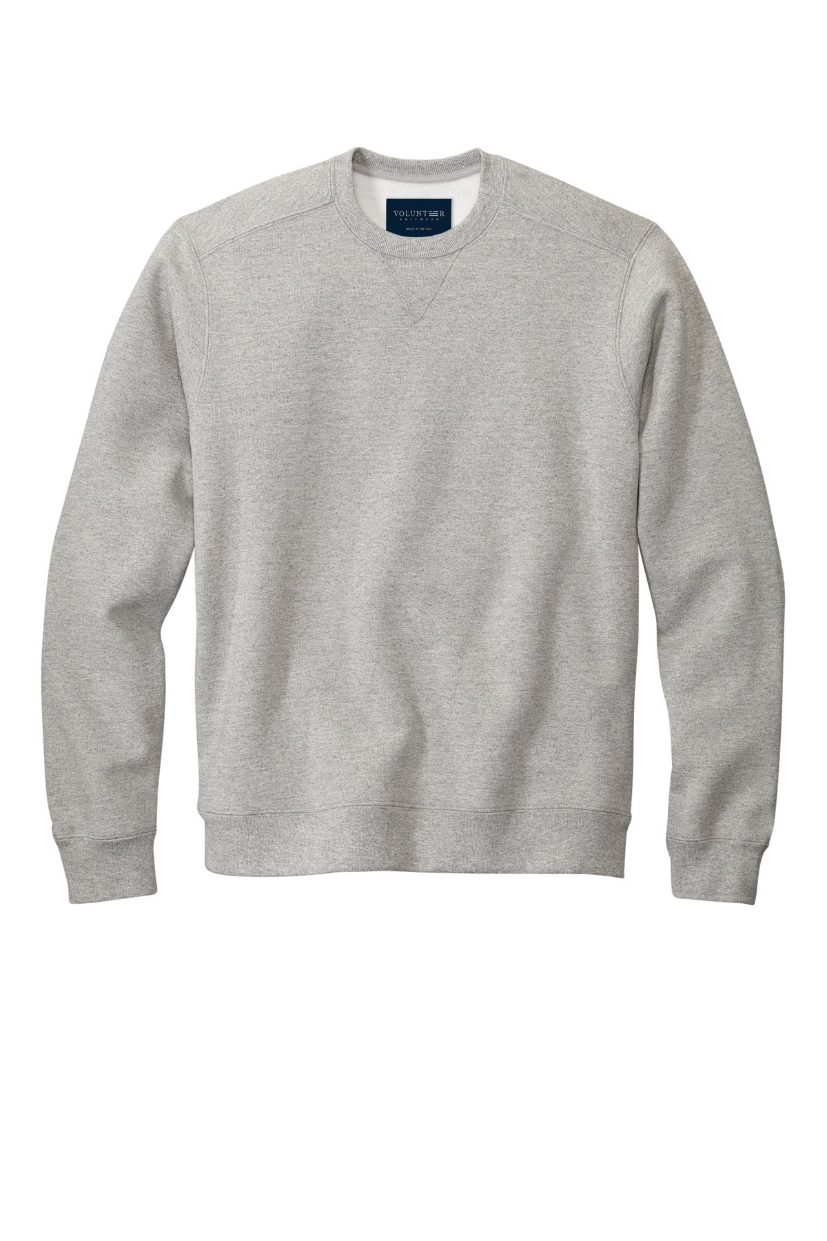 Volunteer Knitwear Chore Fleece Crewneck - Heather Grey