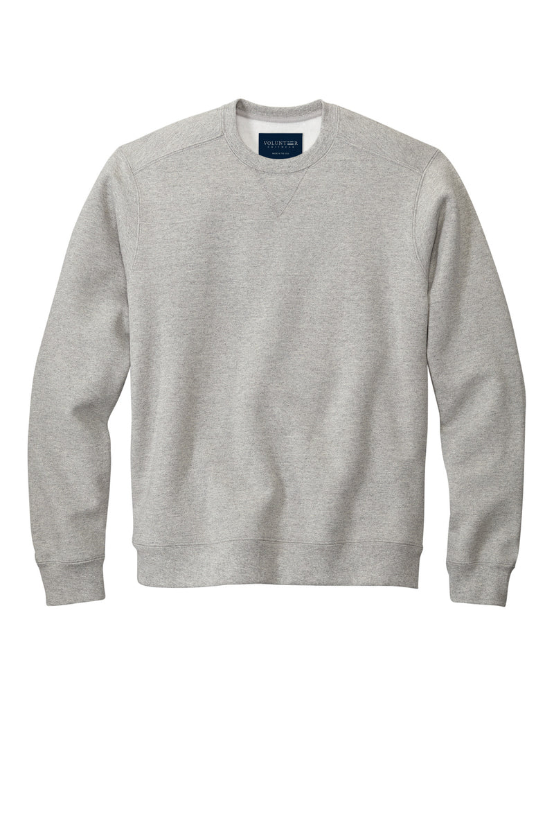 Volunteer Knitwear Chore Fleece Crewneck - Heather Grey