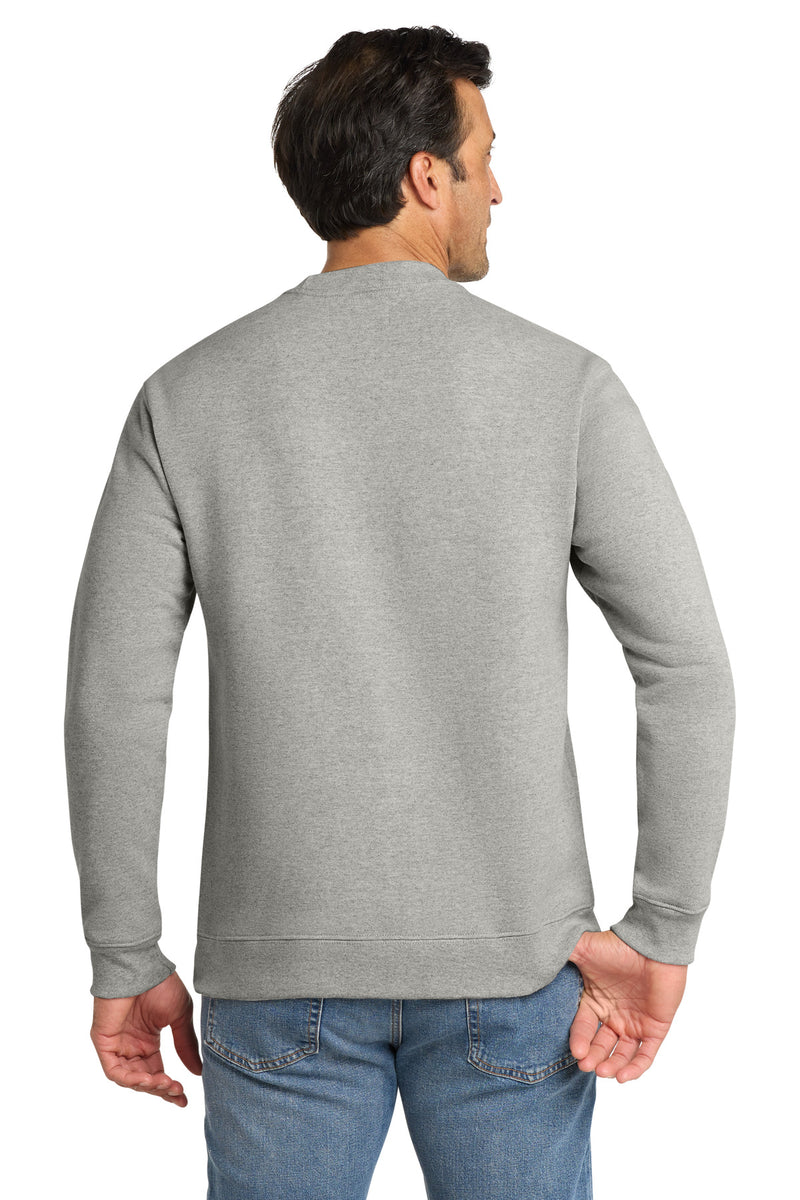 Volunteer Knitwear Chore Fleece Crewneck - Heather Grey