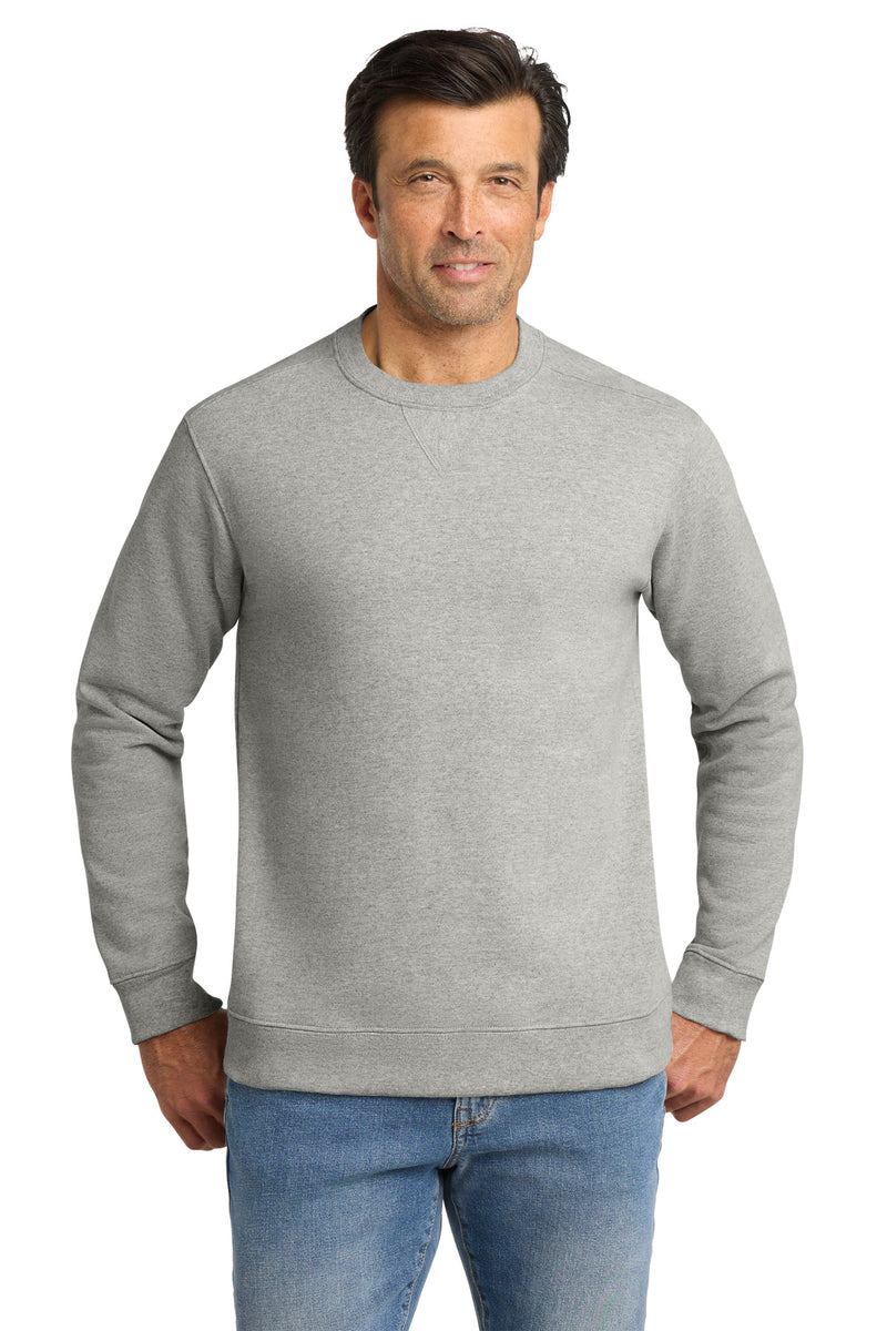 Volunteer Knitwear Chore Fleece Crewneck - Heather Grey