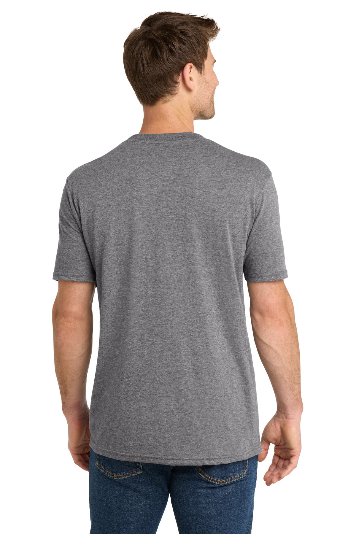 Volunteer Knitwear Tri Tee - Grey Heather