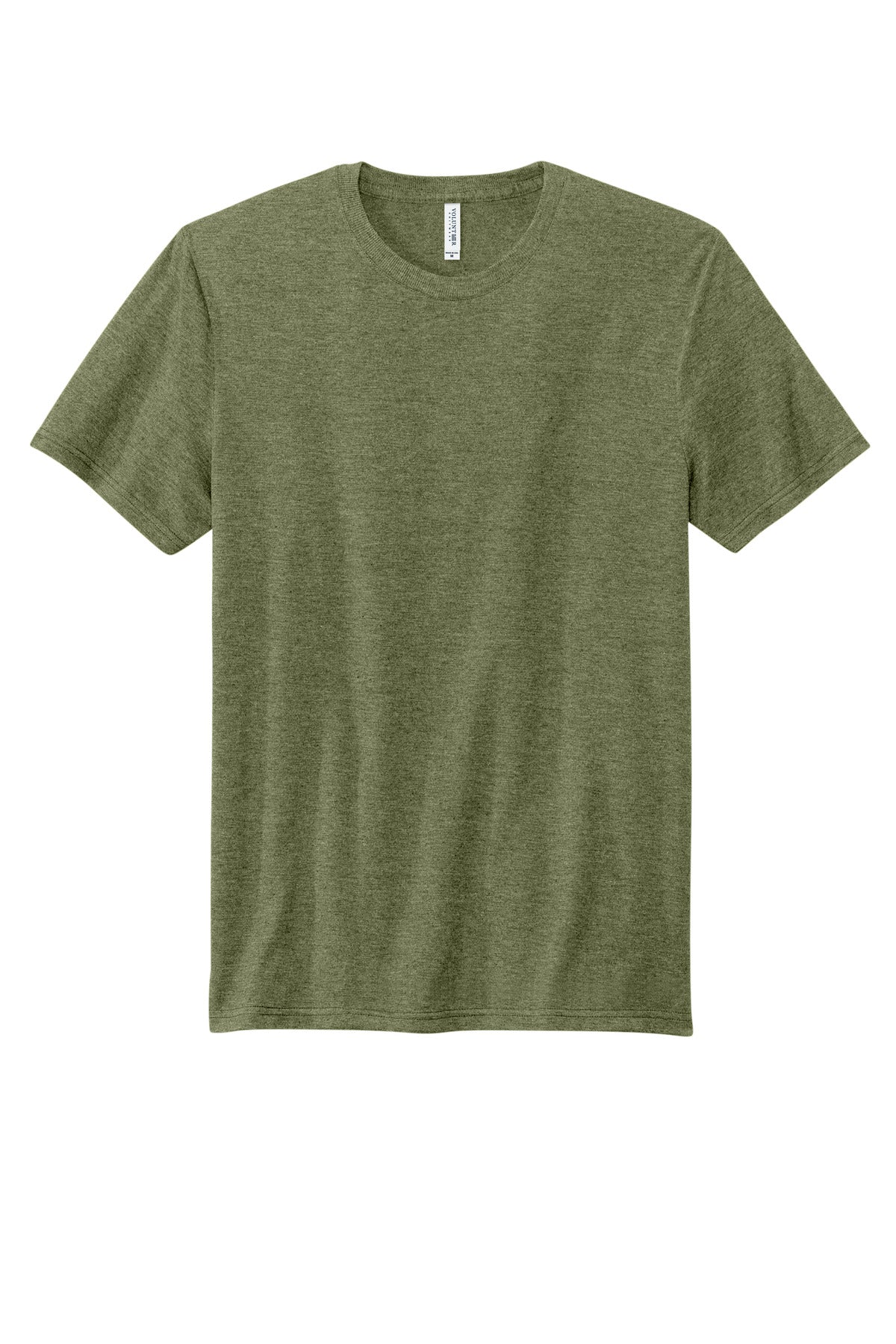 Volunteer Knitwear Tri Tee - Military Green Heather
