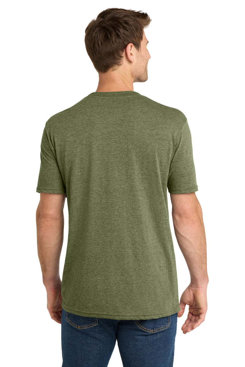 Volunteer Knitwear Tri Tee - Military Green Heather