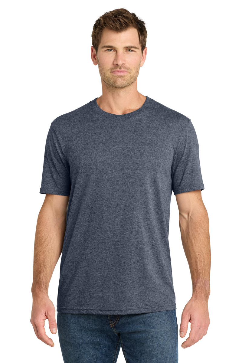 Volunteer Knitwear Tri Tee - Navy Heather