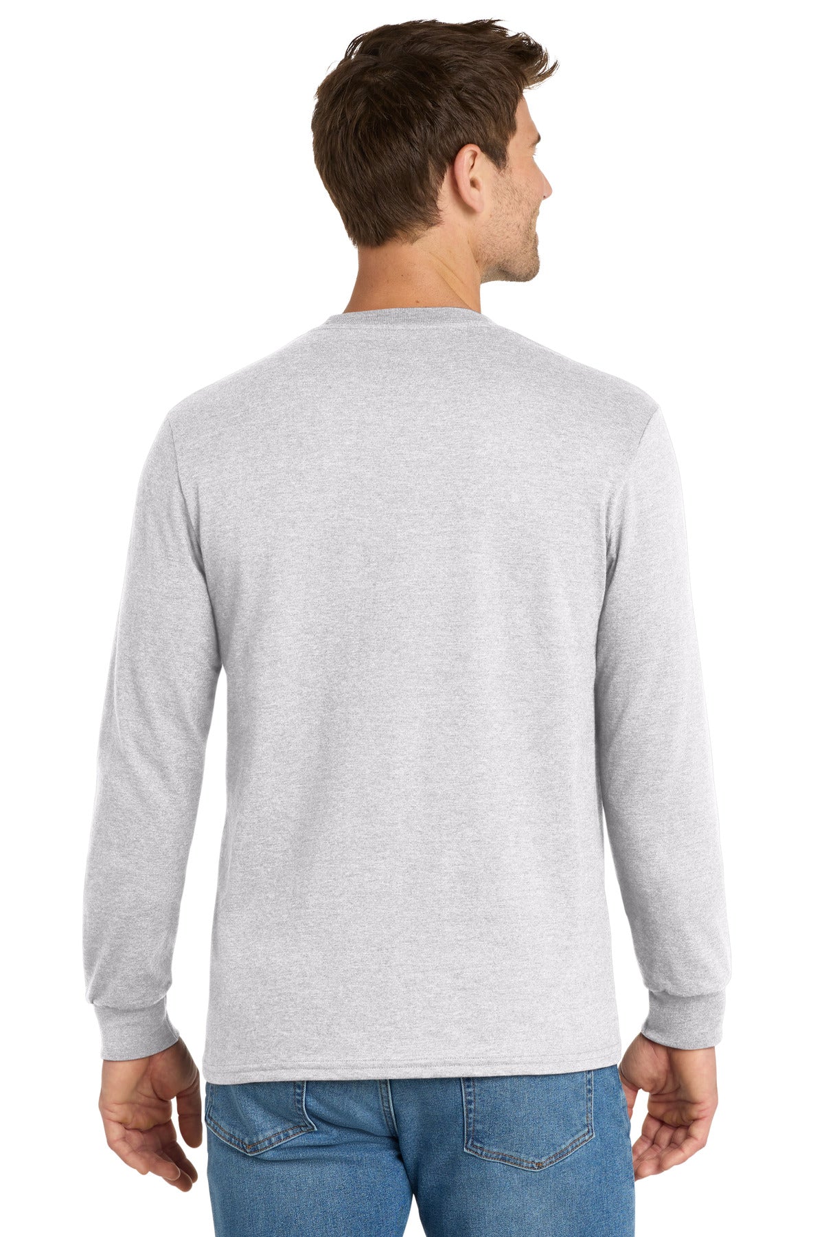 Volunteer Knitwear Chore Long Sleeve Tee - Athletic Heather