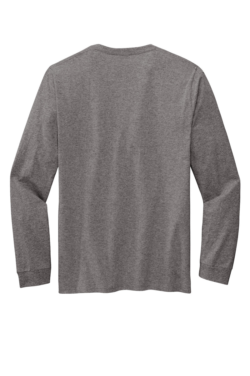 Volunteer Knitwear Chore Long Sleeve Tee - Dark Heather Grey