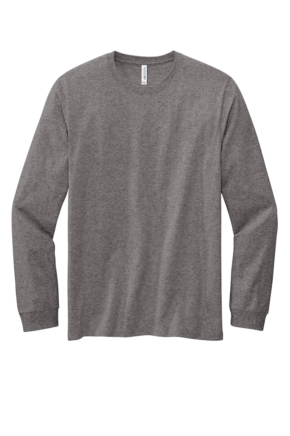 Volunteer Knitwear Chore Long Sleeve Tee - Dark Heather Grey
