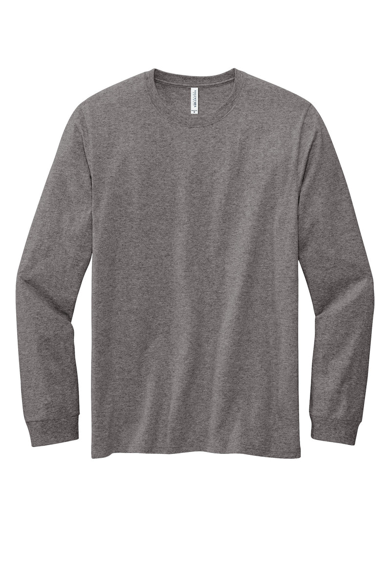 Volunteer Knitwear Chore Long Sleeve Tee - Dark Heather Grey