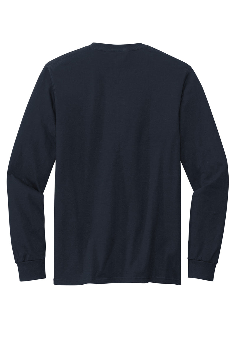 Volunteer Knitwear Chore Long Sleeve Tee - Strong Navy