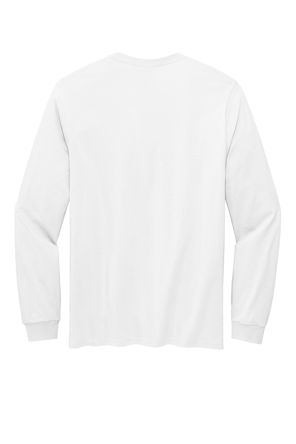 Volunteer Knitwear Chore Long Sleeve Tee - White