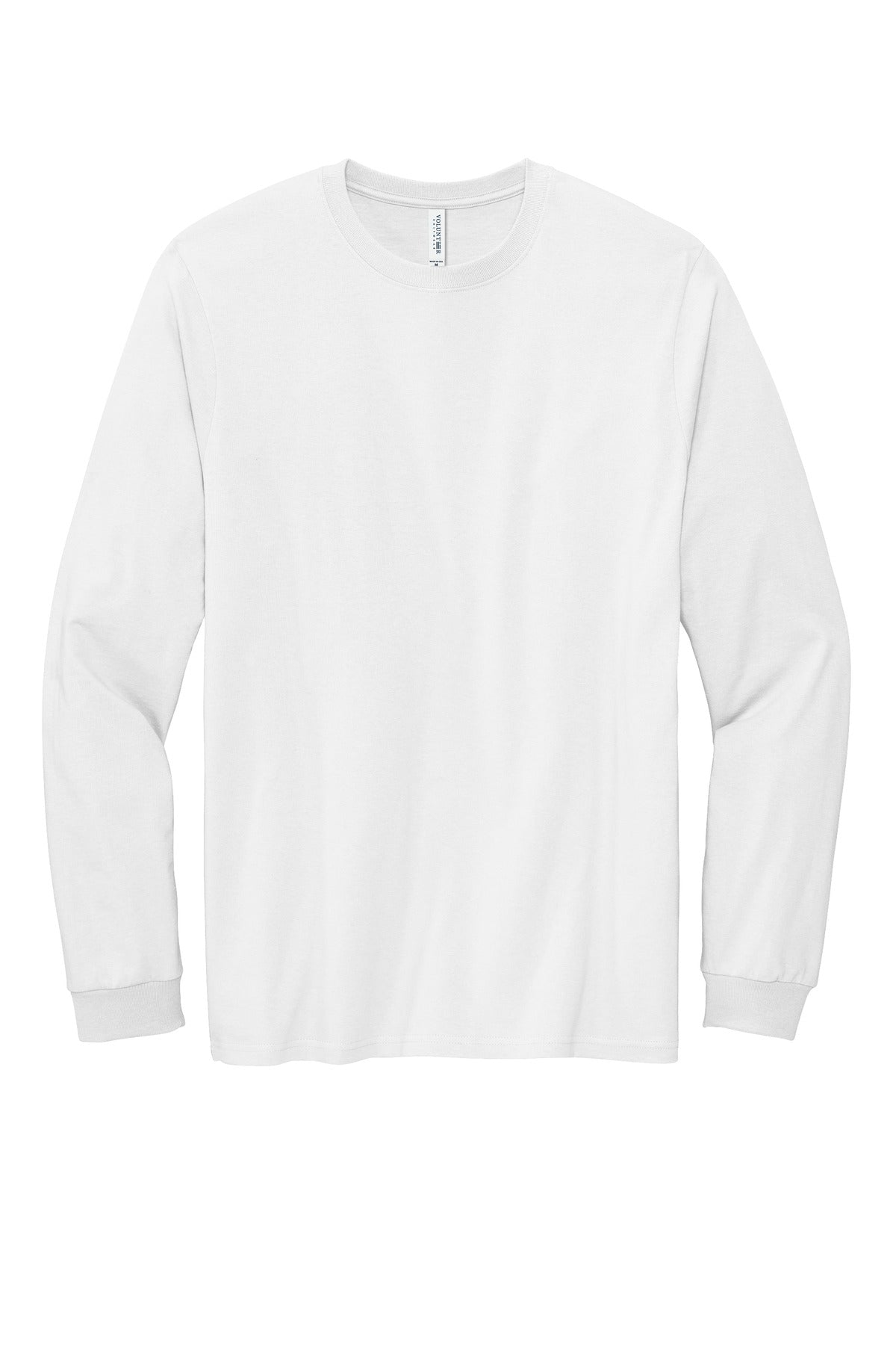 Volunteer Knitwear Chore Long Sleeve Tee - White