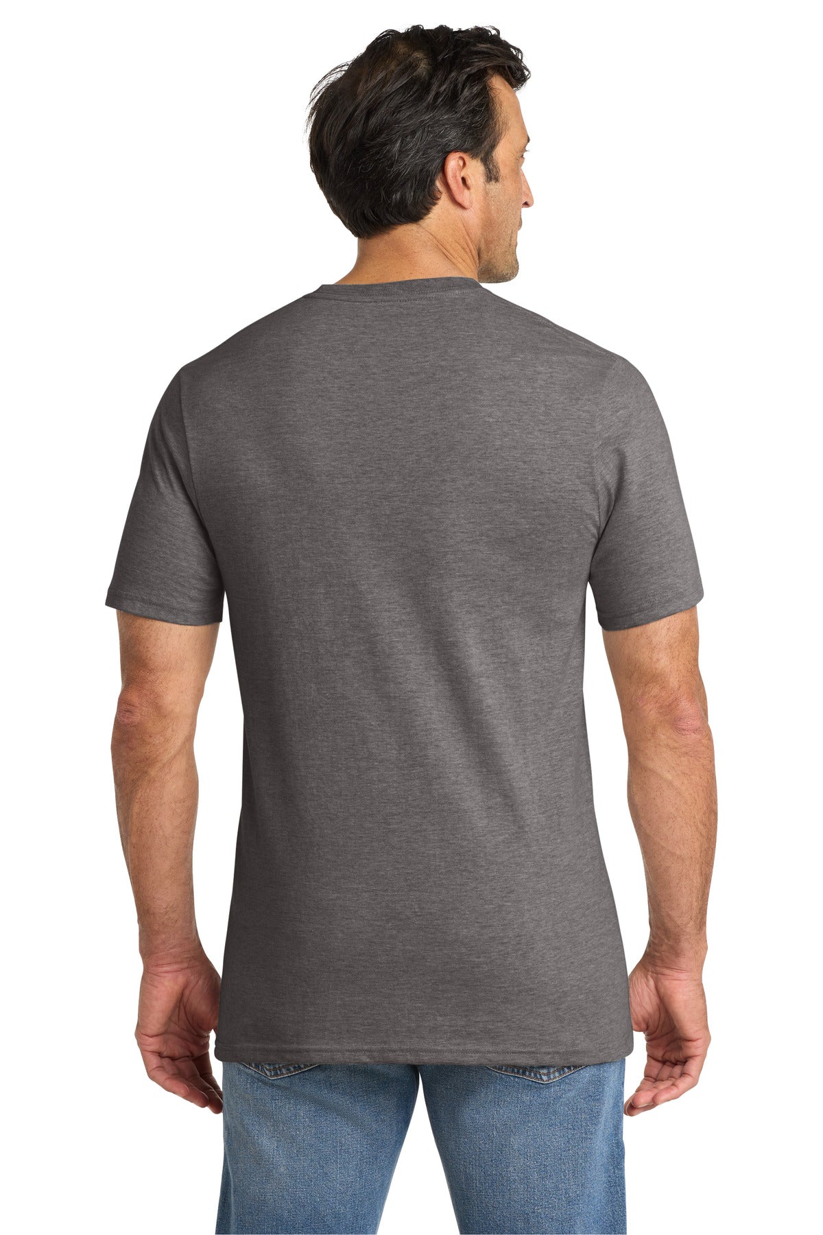 Volunteer Knitwear Chore Tee - Dark Heather Grey