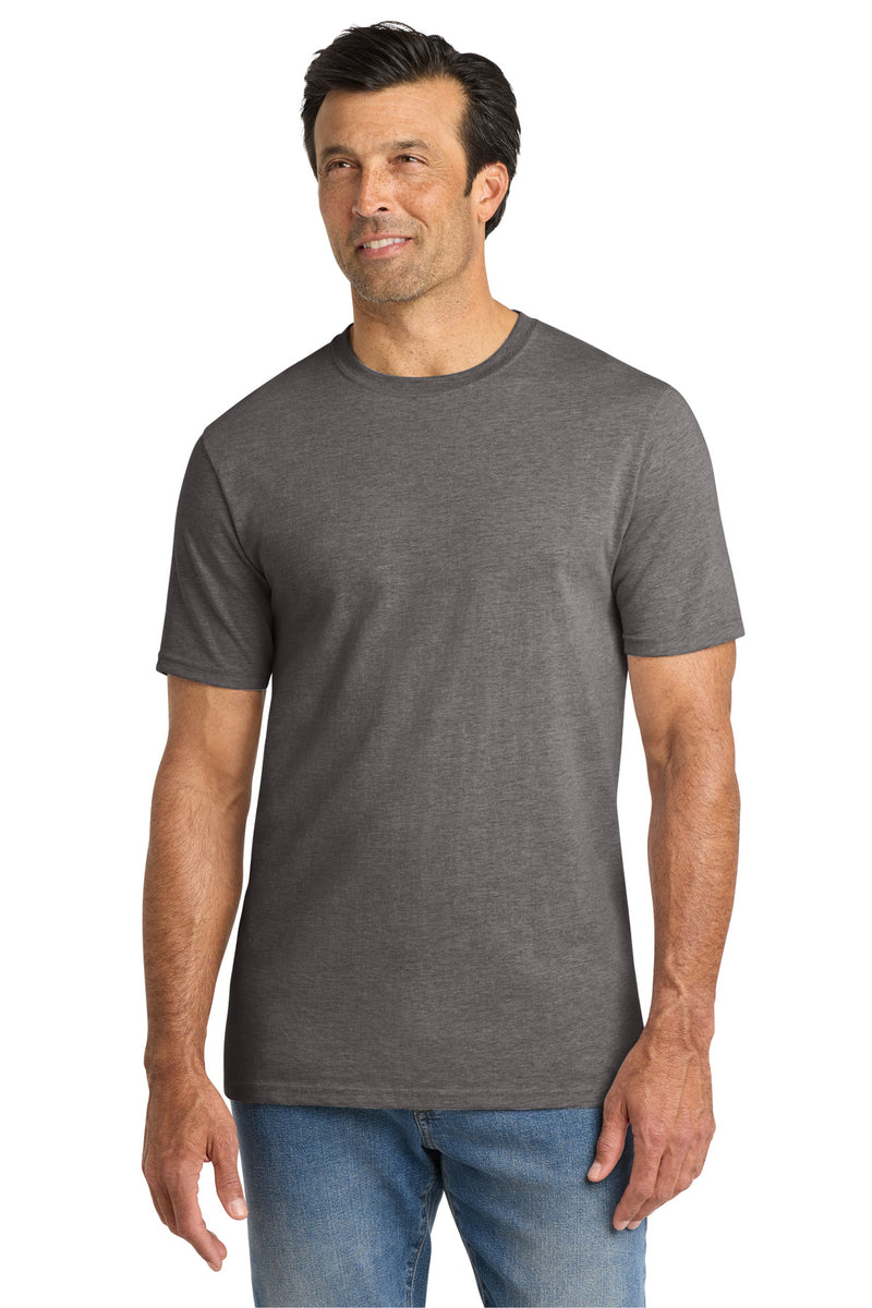 Volunteer Knitwear Chore Tee - Dark Heather Grey