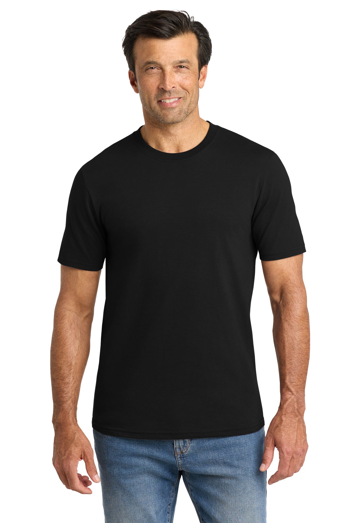 Volunteer Knitwear Chore Tee - Deep Black