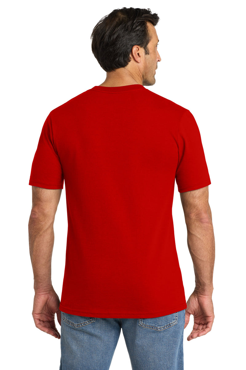 Volunteer Knitwear Chore Tee - Flag Red