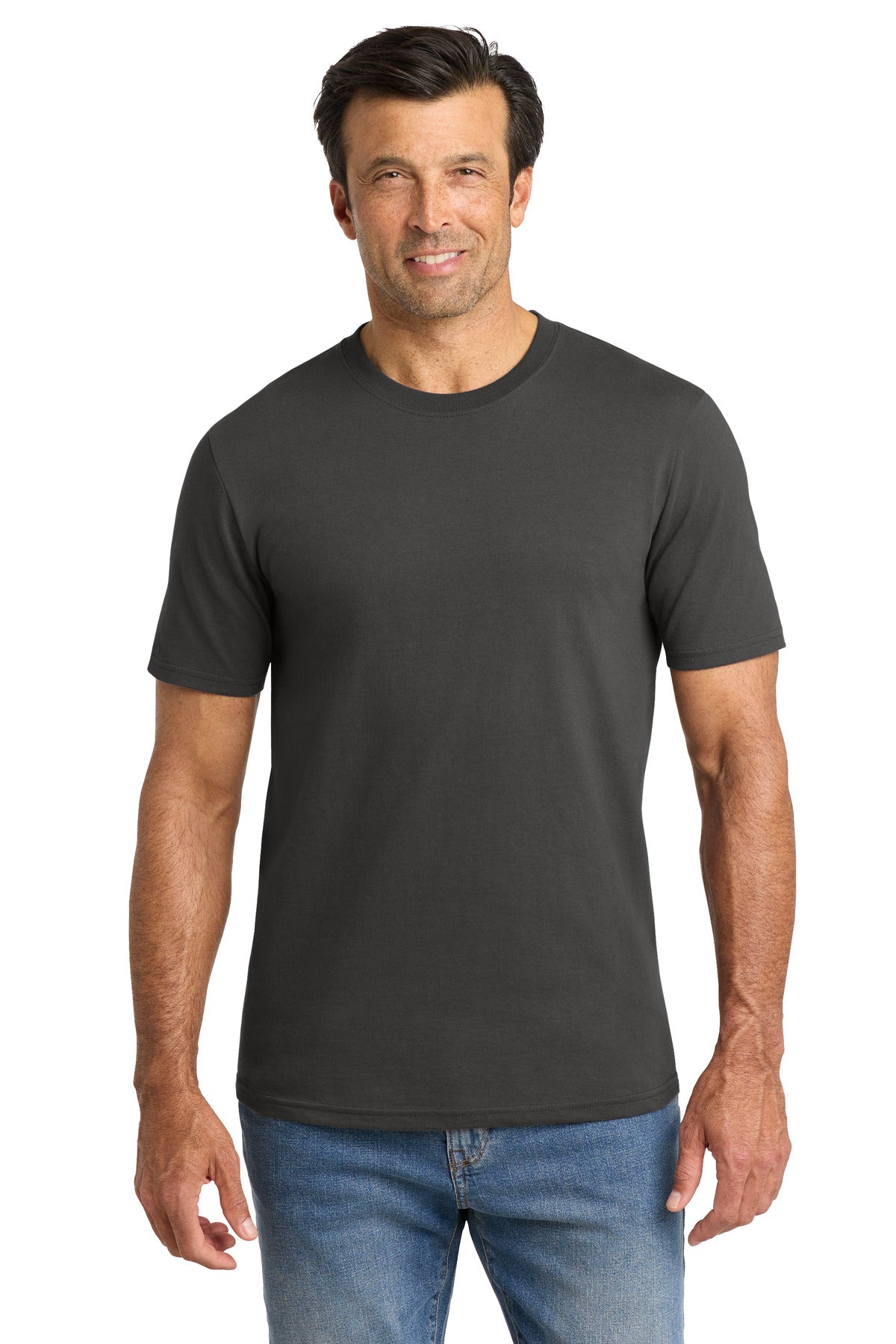 Volunteer Knitwear Chore Tee - Grey Steel