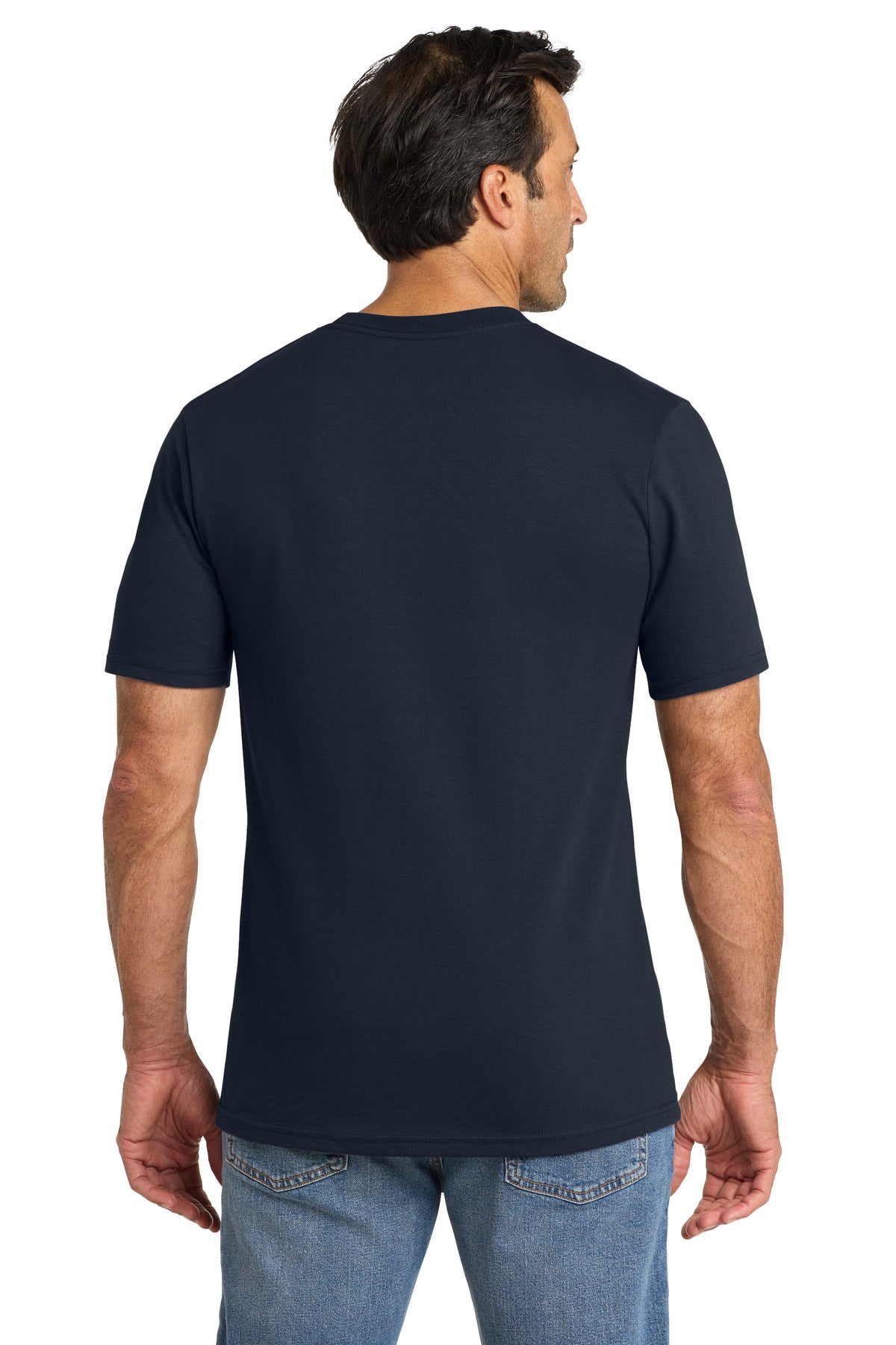 Volunteer Knitwear Chore Tee - Strong Navy