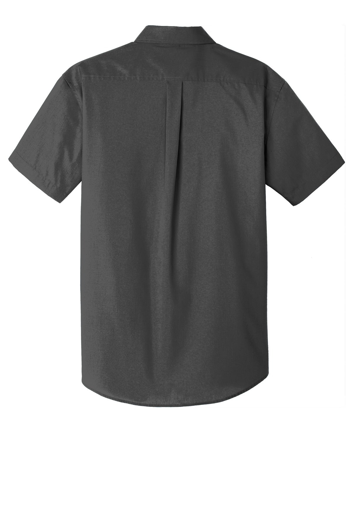 Port Authority Short Sleeve Carefree Poplin Shirt - Graphite