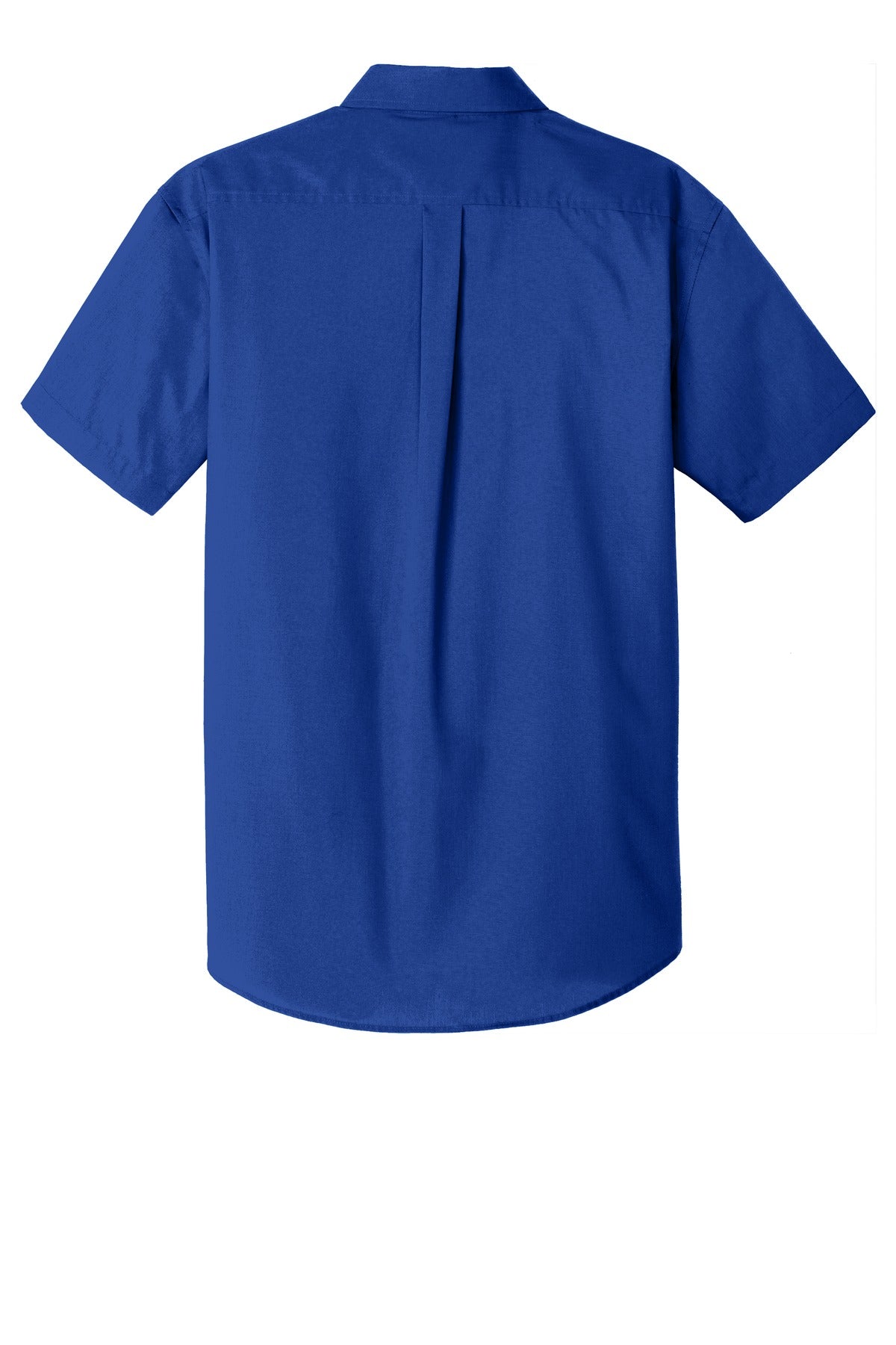 Port Authority Short Sleeve Carefree Poplin Shirt - True Royal