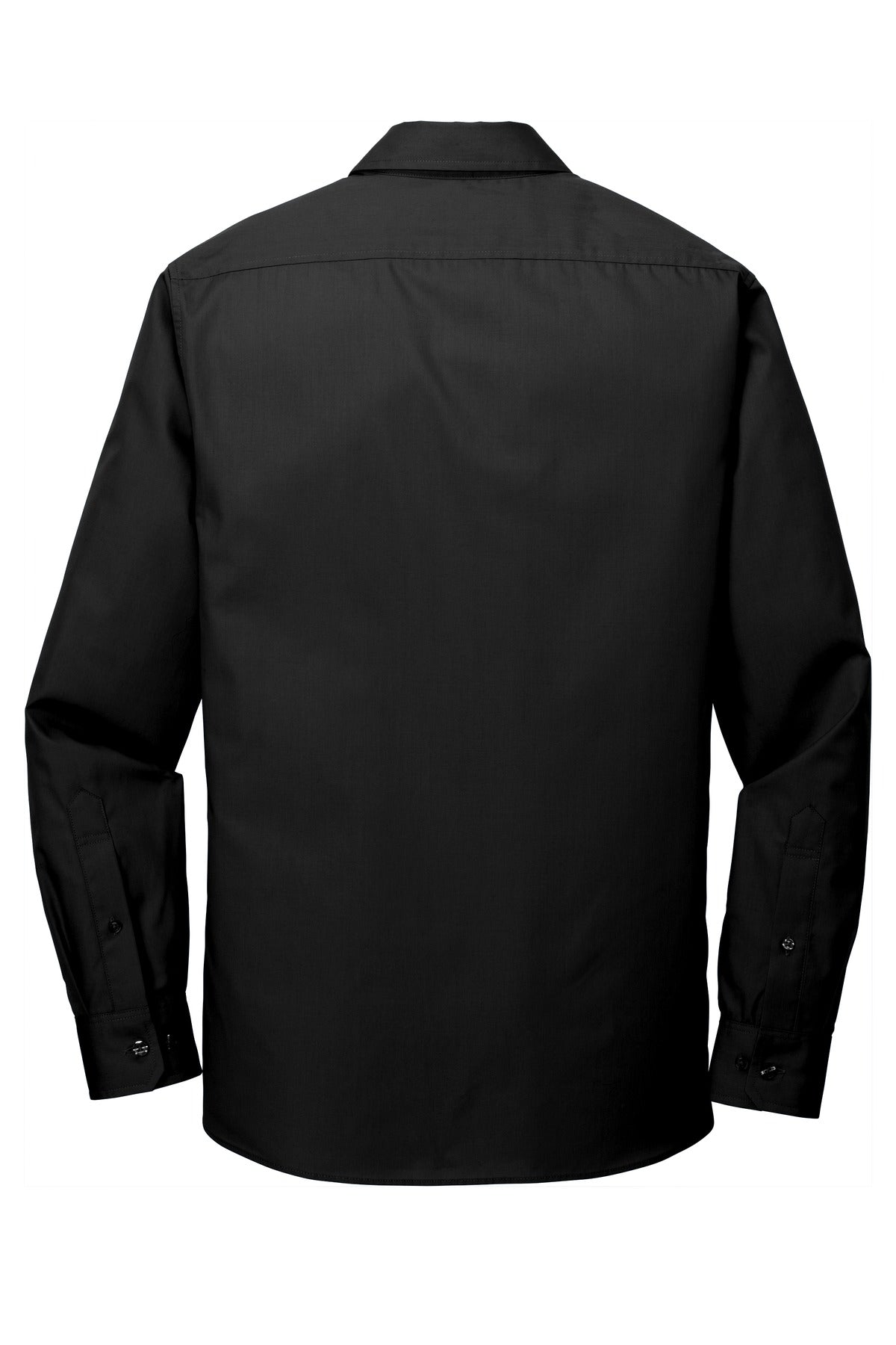Port Authority  Slim Fit Carefree Poplin Shirt - Deep Black