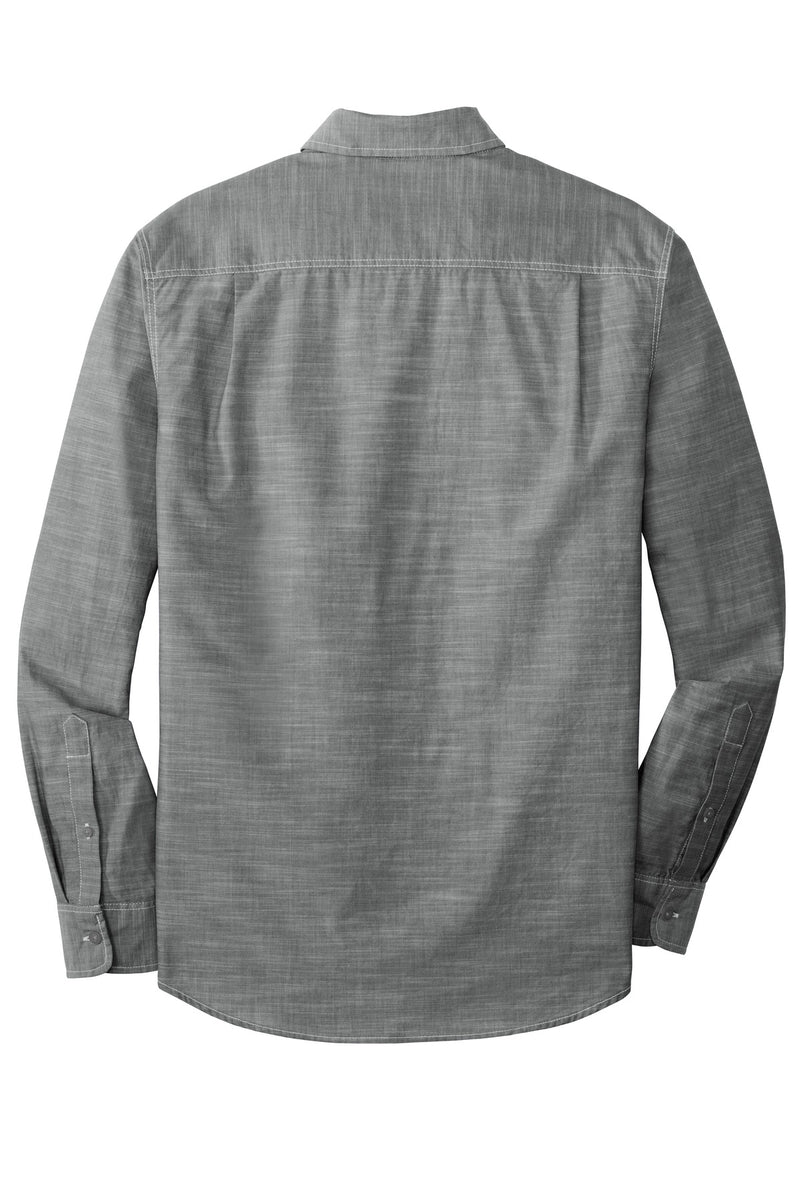 Port Authority Slub Chambray Shirt - Grey
