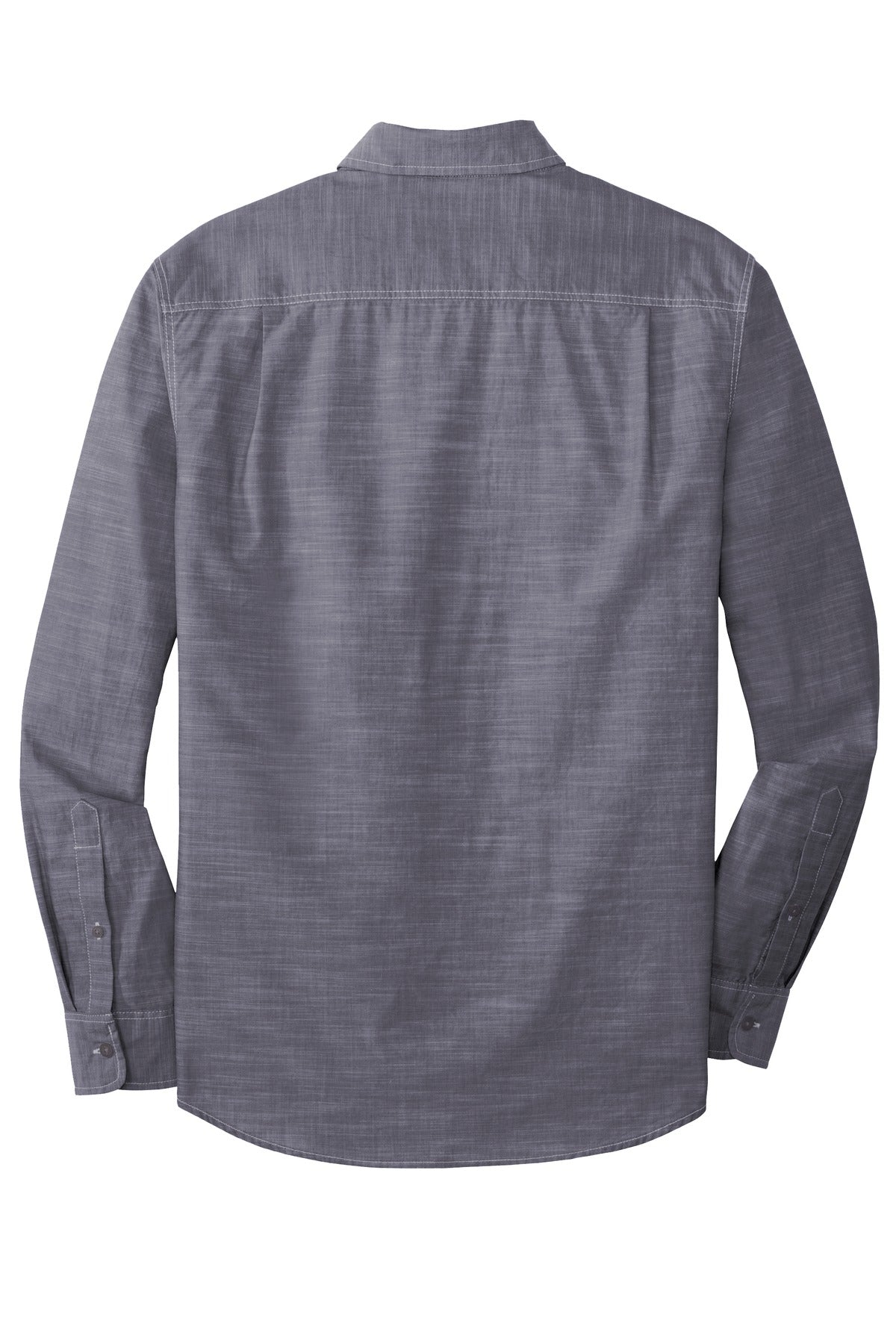 Port Authority Slub Chambray Shirt - True Navy