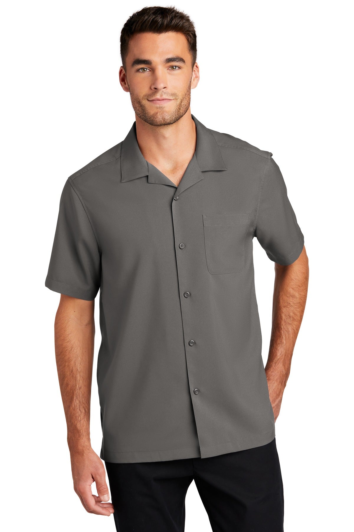 Port Authority  Short Sleeve Performance Staff Shirt - Graphite