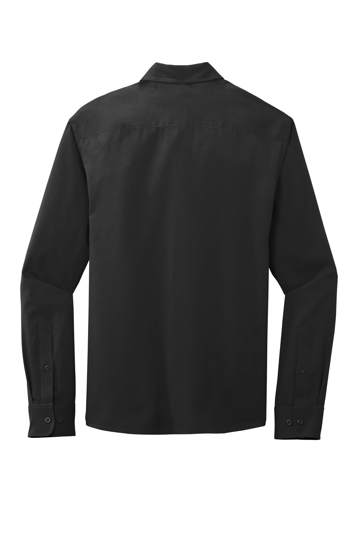Port Authority  Long Sleeve Performance Staff Shirt - Black