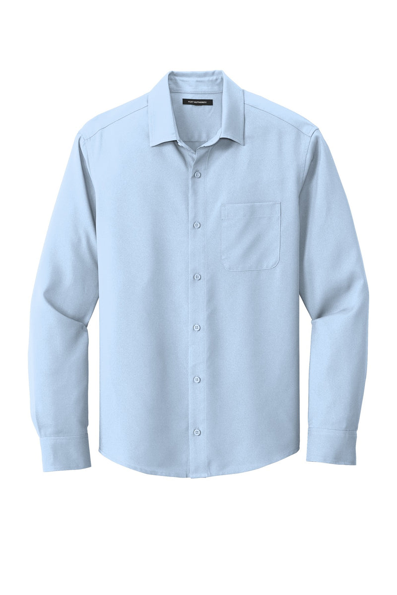 Port Authority  Long Sleeve Performance Staff Shirt - Cloud Blue