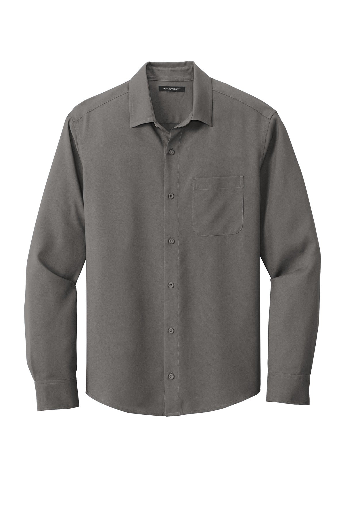 Port Authority  Long Sleeve Performance Staff Shirt - Graphite