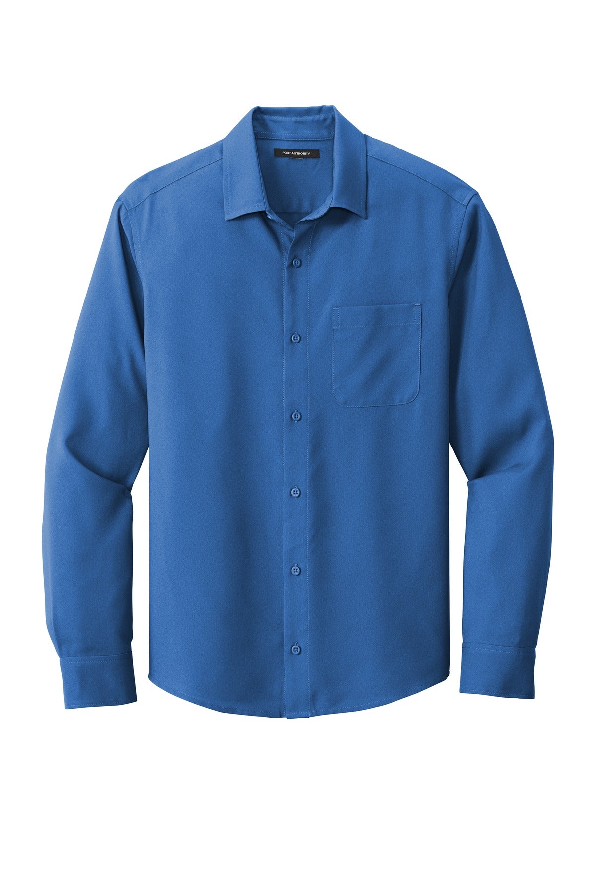 Port Authority  Long Sleeve Performance Staff Shirt - True Blue