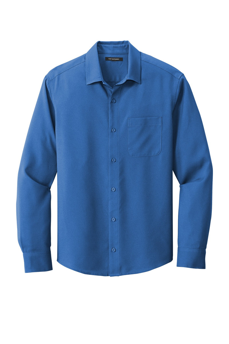 Port Authority  Long Sleeve Performance Staff Shirt - True Blue
