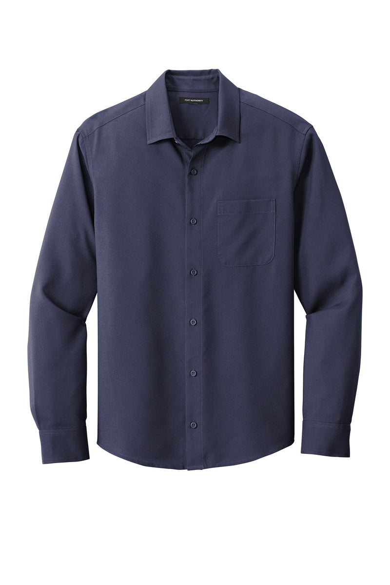 Port Authority  Long Sleeve Performance Staff Shirt - True Navy