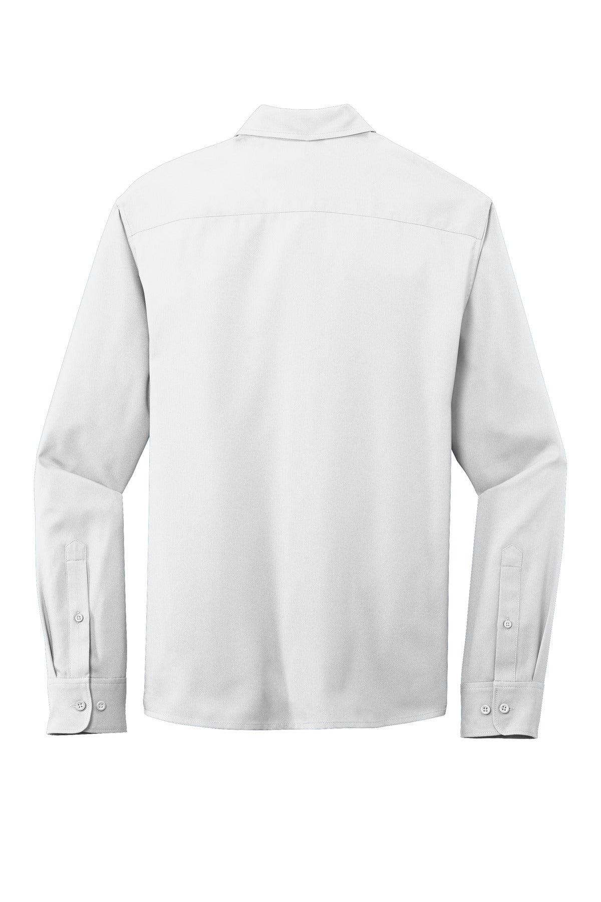 Port Authority  Long Sleeve Performance Staff Shirt - White