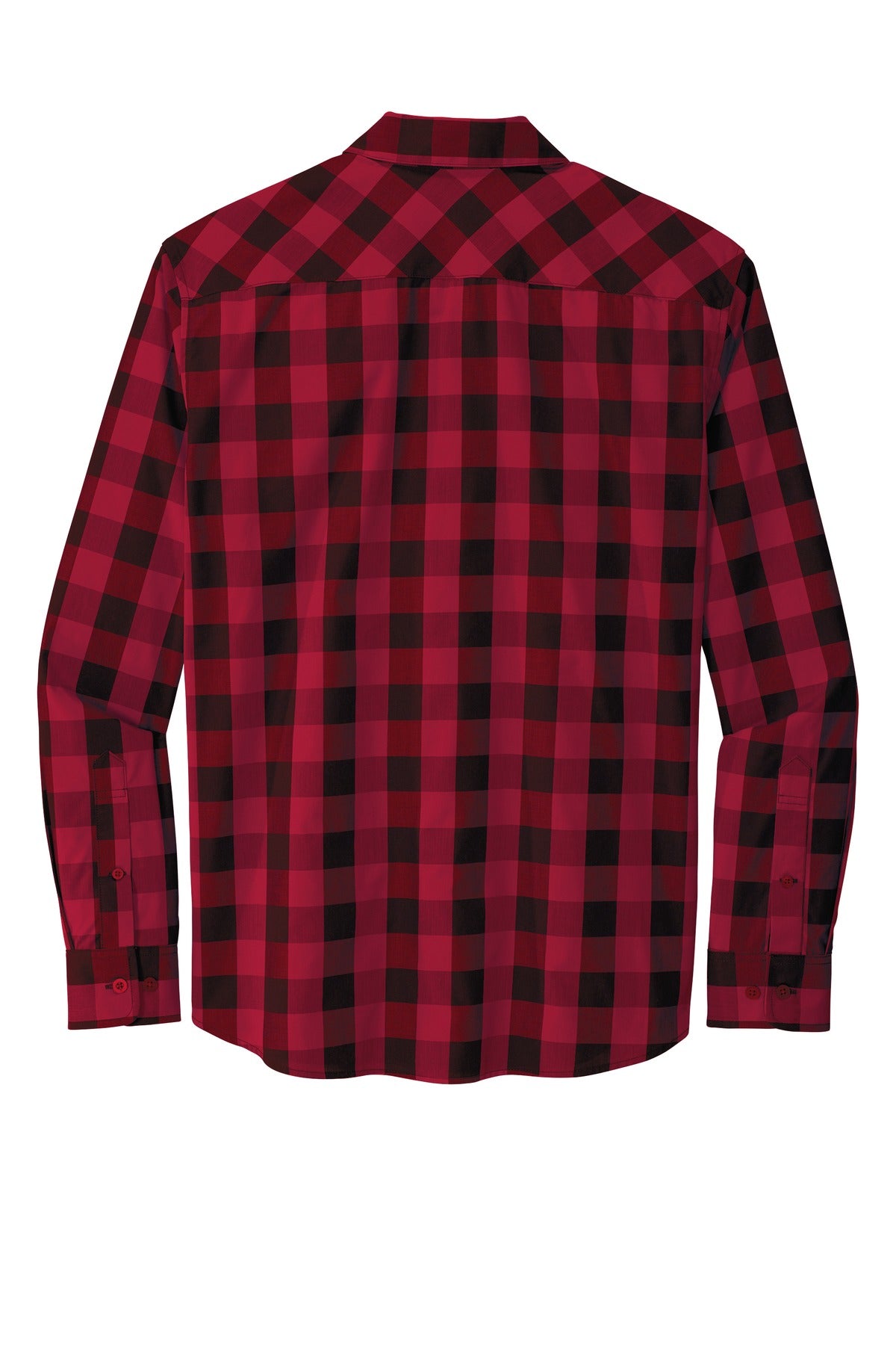 Port Authority  Everyday Plaid Shirt - Rich Red