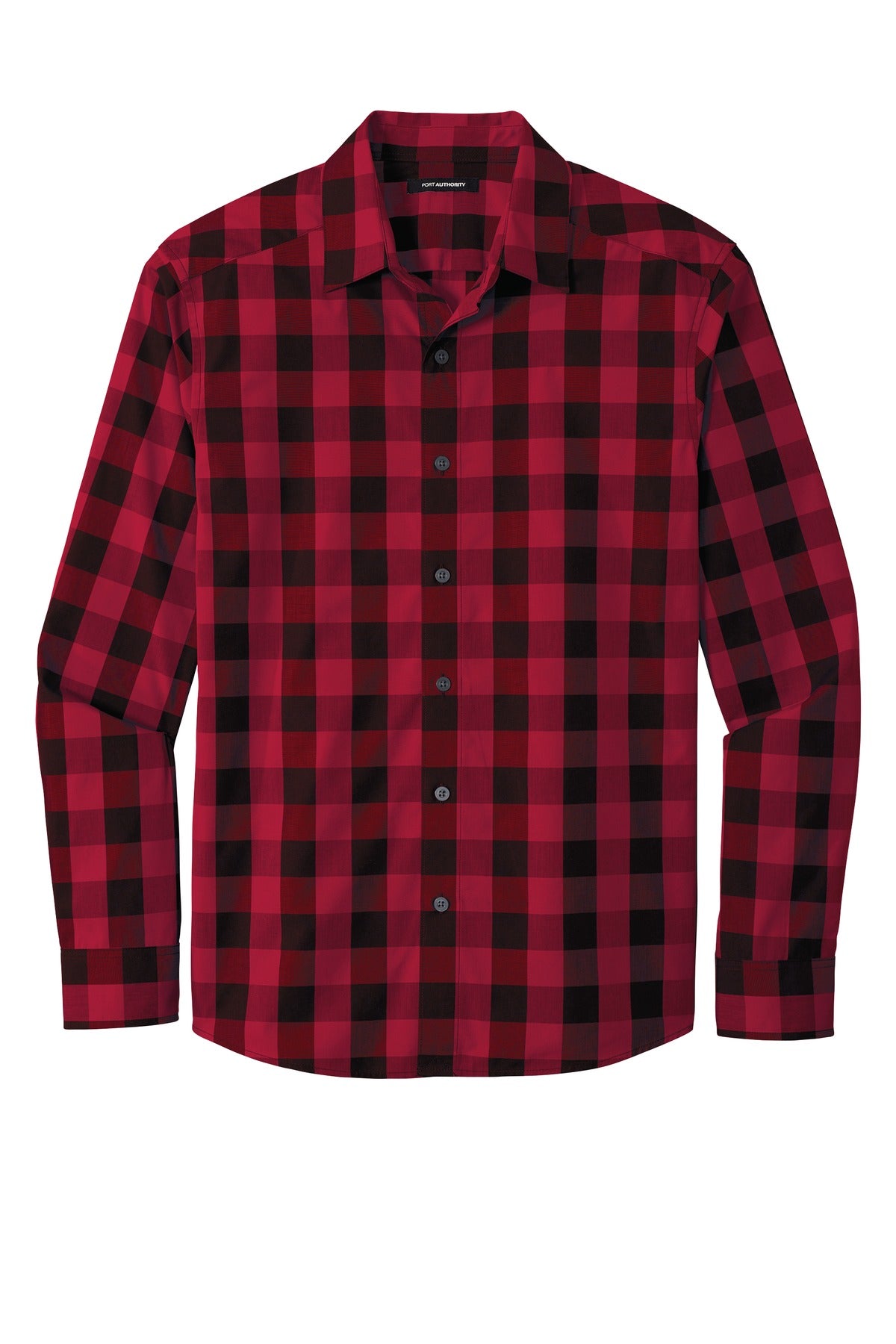Port Authority  Everyday Plaid Shirt - Rich Red
