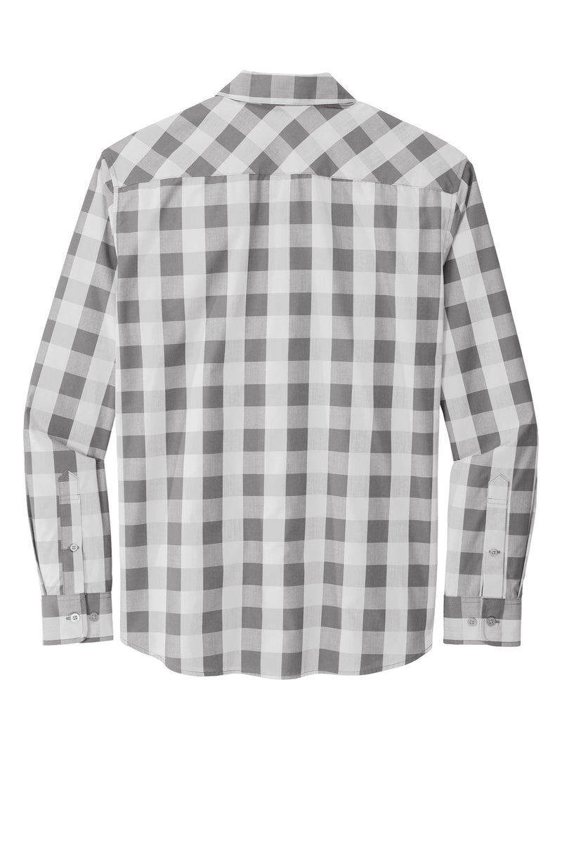 Port Authority  Everyday Plaid Shirt - Shadow Grey