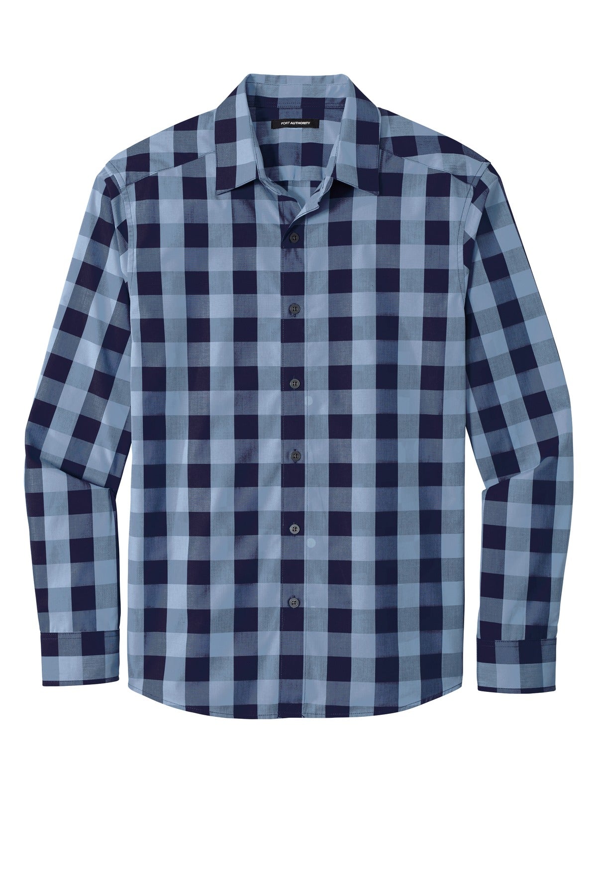Port Authority  Everyday Plaid Shirt - True Navy