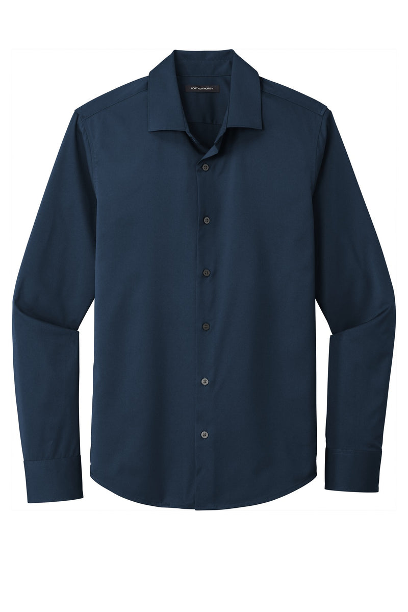 Port Authority  City Stretch Shirt - River Blue Navy