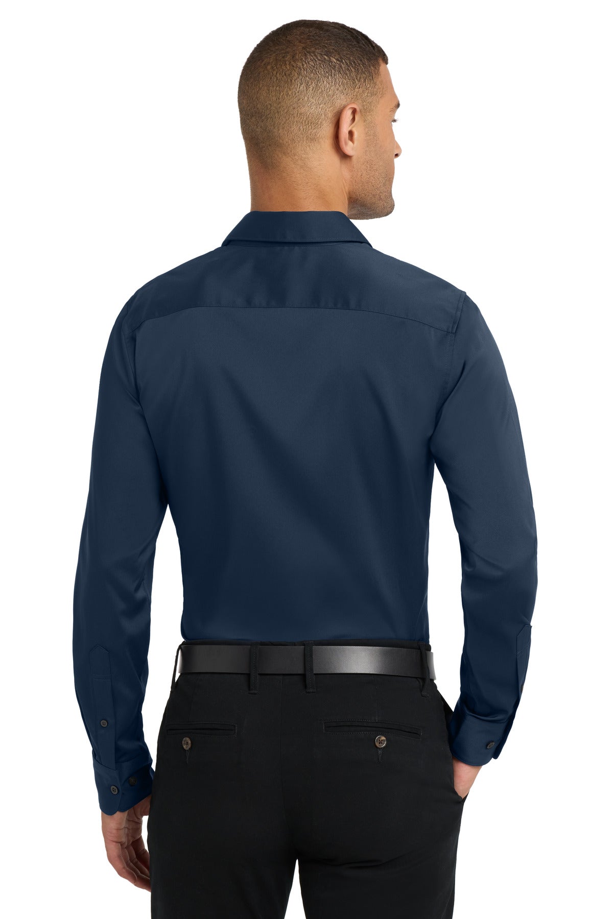 Port Authority  City Stretch Shirt - River Blue Navy