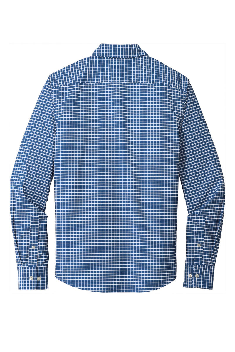 Port Authority  City Stretch Shirt - True Blue/ White