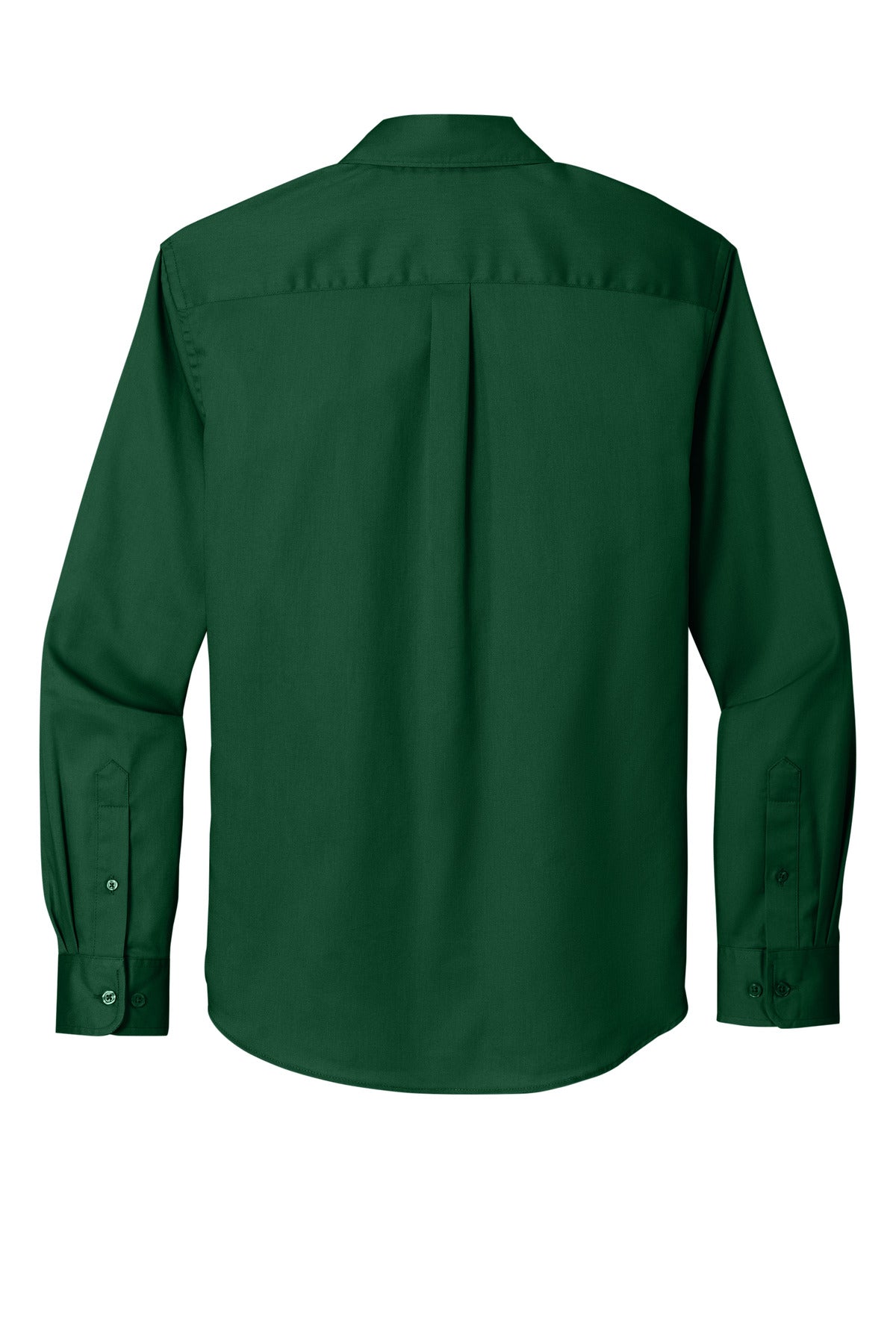 Port Authority Long Sleeve SuperPro React Twill Shirt - Dark Green